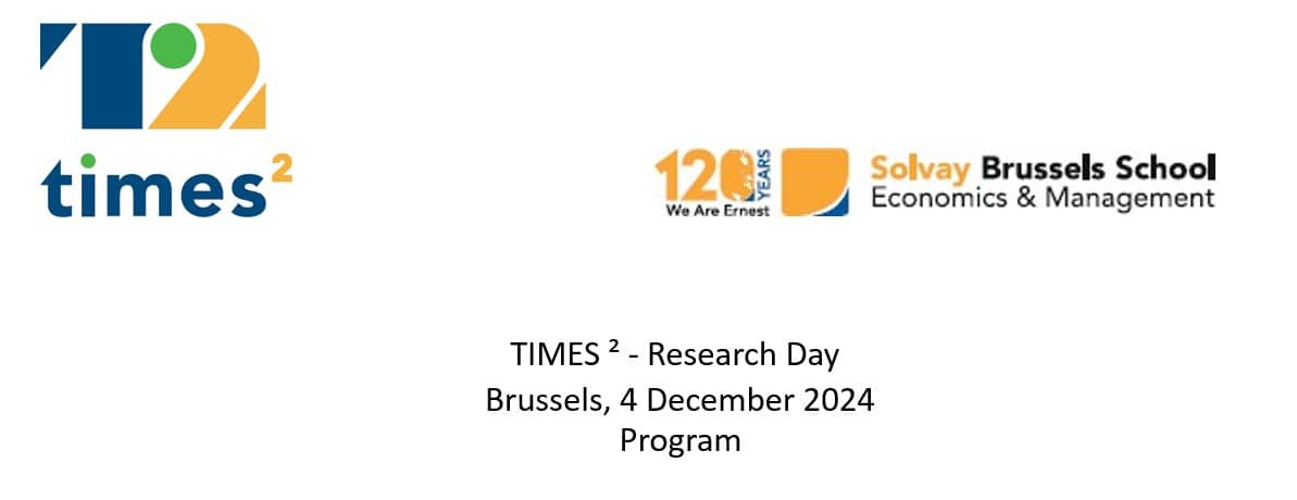 TIMES ² – Research Day Brussels, 4 December 2024